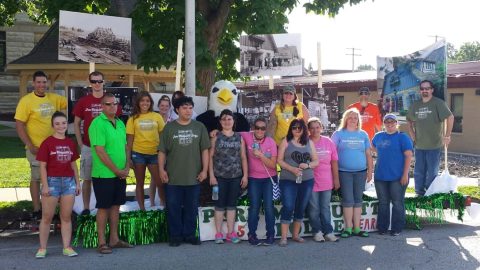 pere marquette lodge employees county fair parade